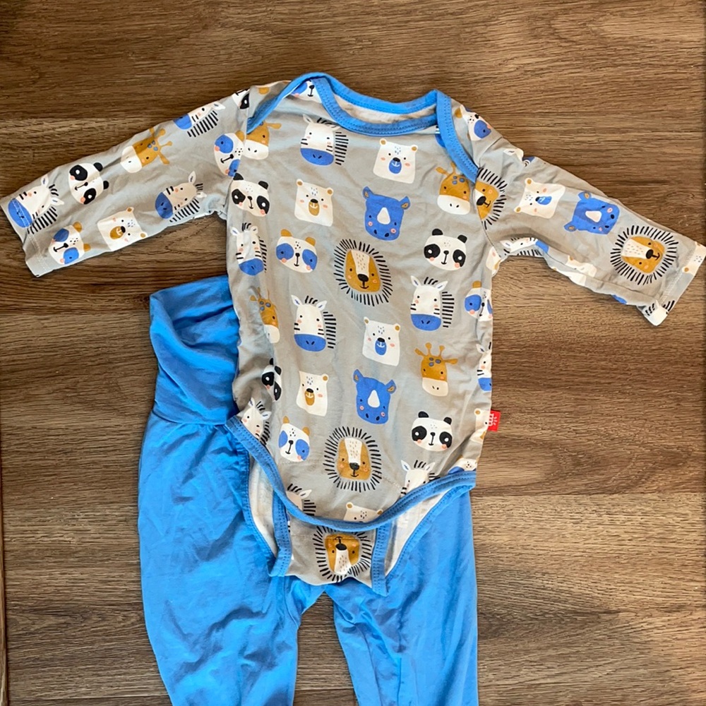 Magnetic me long sleeve bodysuit